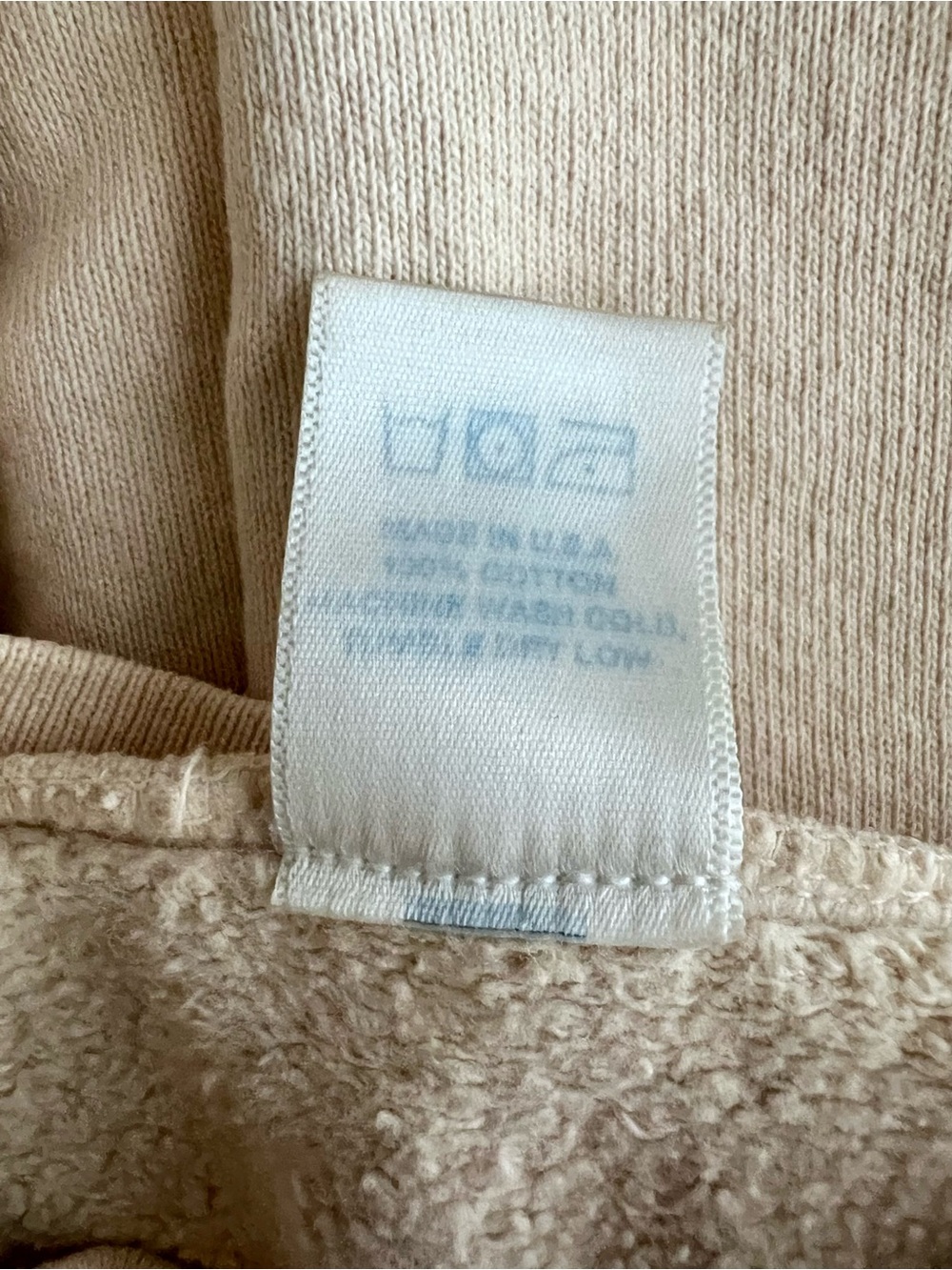 Sporty & Rich Wellness Pullover Sweatshirt Crew Neck Cream Women's Size Small - Picture 10 of 11